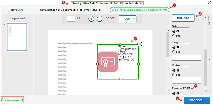 Come personalizzare la grafica della firma digitale PADES -  