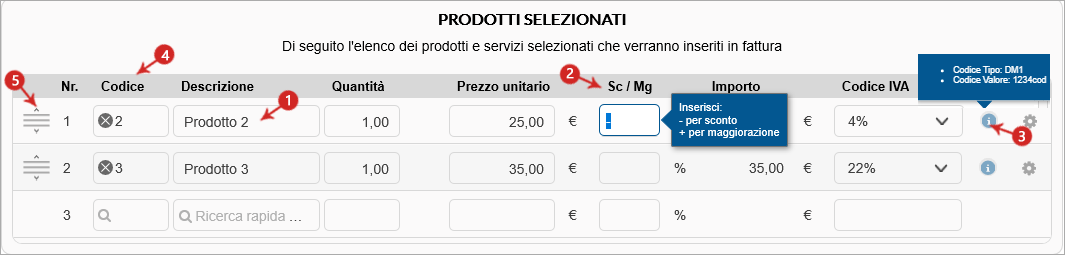 Creazione Fattura Guidata: Inserimento Prodotti E Servizi | Guide Pec.it